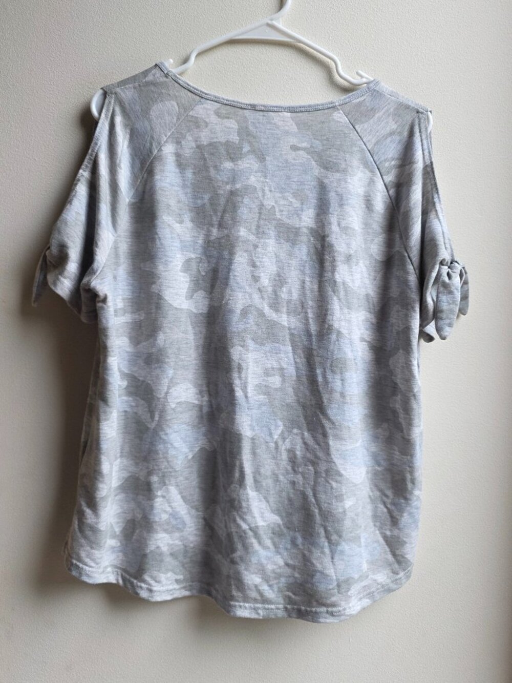 Jane and Delancey Gray Camo Short Sleeve Jersey Size XL - Picture 15 of 15